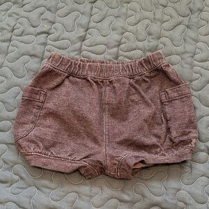 Tea Collection Girls 12-18 Months Chambray Shorts